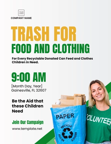 Free Non-Profit Event Flyer Template to Edit Online