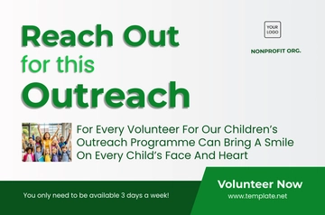 Free Non-Profit Banner Template to Edit Online