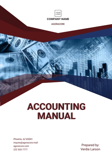 Free Accounting Manual Template to Edit Online