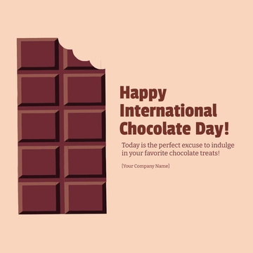 Free International Chocolate Day Template to Edit Online Free International Chocolate Day Template to Edit Online
