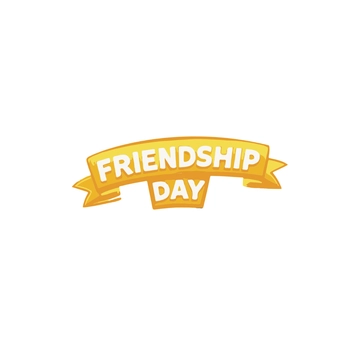 Free Friendship Day Banner Clipart to Edit Online