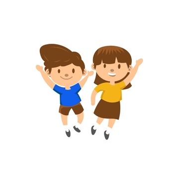 Free Friendship Day Kids Clipart to Edit Online