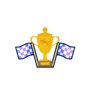 Free Racing Trophy Flag Clipart to Edit Online