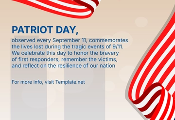 Free What is Patriot Day and Why do we Celebrate it? Template to Edit Online