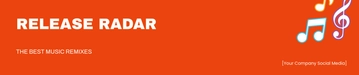 Free Bold Album Art Soundcloud Banner Template to Edit Online