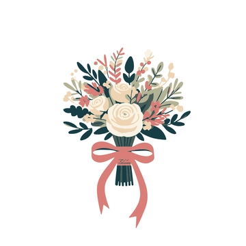 Free Wedding Bouquet Clipart to Edit Online