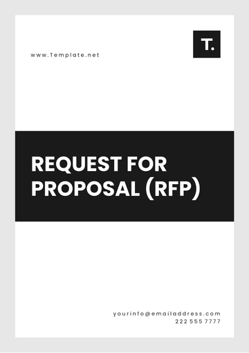 Free Request for Proposal (RFP) Outline Template to Edit Online