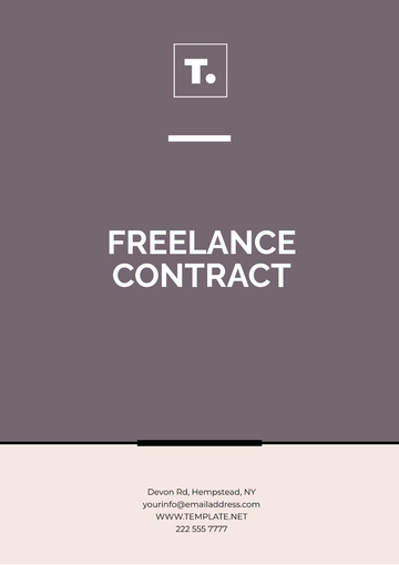 Free Freelance Contract Format Template to Edit Online