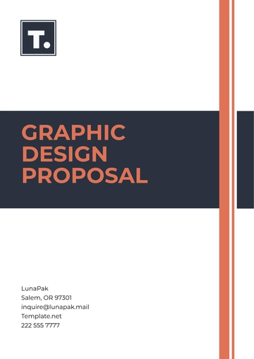 Free Graphic Design Proposal Template to Edit Online