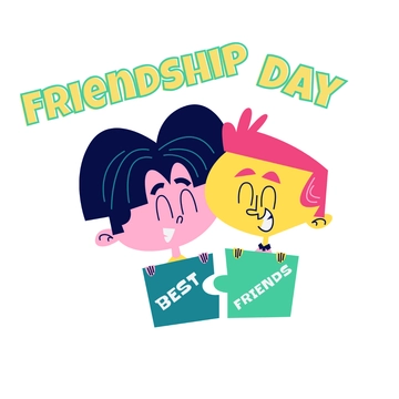 Free Editable Friendship Day Clipart to Edit Online