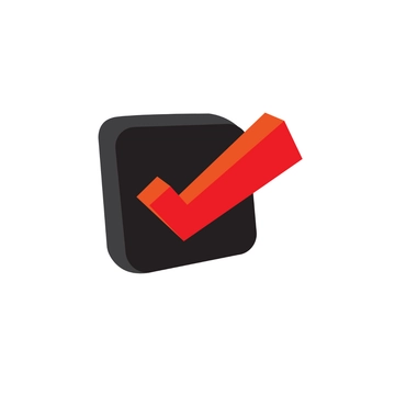 Free 3D Check Tick Mark Clipart to Edit Online