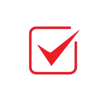 Free Red Check Tick Mark Clipart to Edit Online