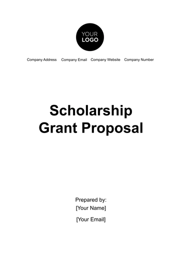 Free Scholarship Grant Proposal Template to Edit Online Free Scholarship Grant Proposal Template to Edit Online