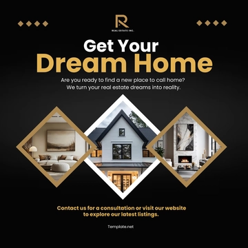 Free Real Estate Social Media Template