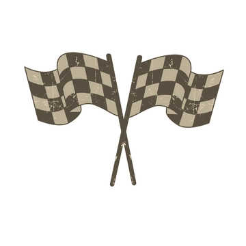 Free Vintage Racing Flag Clipart to Edit Online