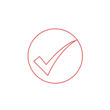 Free Outline Check Tick Mark Clipart to Edit Online