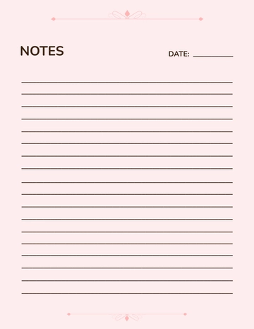 Free Pink Paper Template to Edit Online