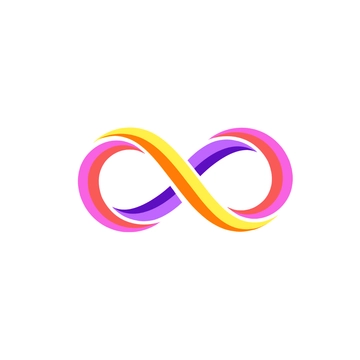 Free Colorful Infinity Clipart to Edit Online