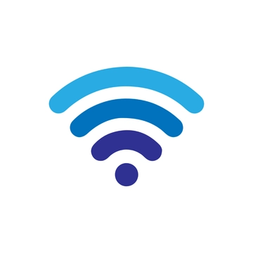 Free Gradient WiFi Clipart to Edit Online