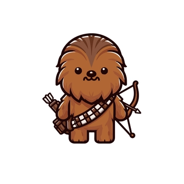 Free Chewbacca Clipart to Edit Online