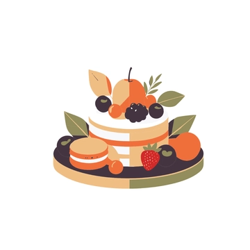 Free Thanksgiving Dessert Clipart to Edit Online