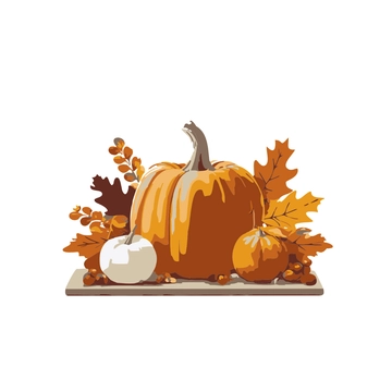Free Thanksgiving Pumpkin Clipart to Edit Online