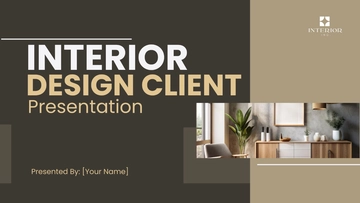 Free Interior Design Client Presentation Template to Edit Online