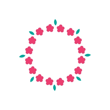 Free Floral Circle Clipart to Edit Online