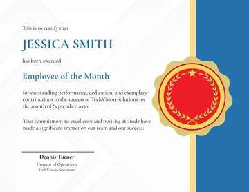 Free Custom Certificate Template to Edit Online