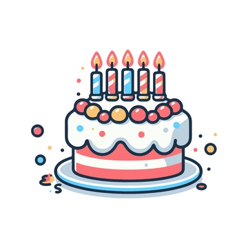 Free Happy Birthday Clipart to Edit Online