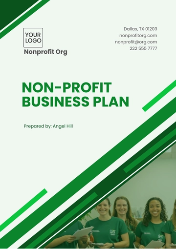 Free Non-Profit Business Plan Template to Edit Online
