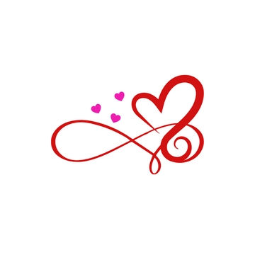 Free Infinity Love Clipart to Edit Online