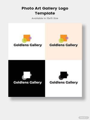 Photo Art Gallery Logo Template