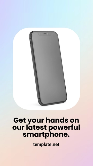 Free Phone Instagram Story Template to Edit Online