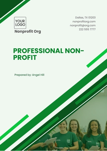 Free Monthly Non-Profit Treasurer Report Template to Edit Online