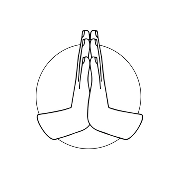 Free Praying Hands Clipart to Edit Online