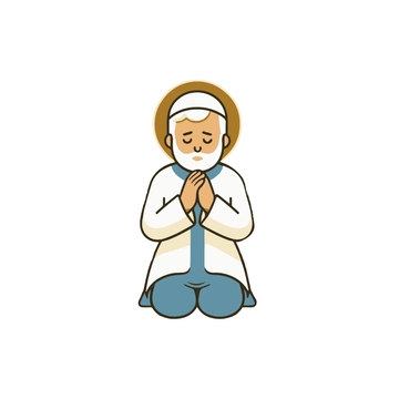 Free Religious Praying Clipart to Edit Online