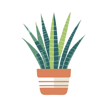 Free Snake Plant Clipart to Edit Online