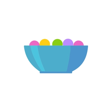 Free Candy Bowl Clipart to Edit Online