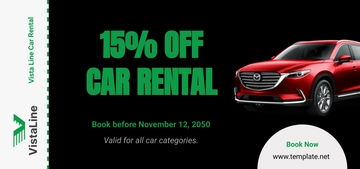 Free Car Rental Coupon Template to Edit Online