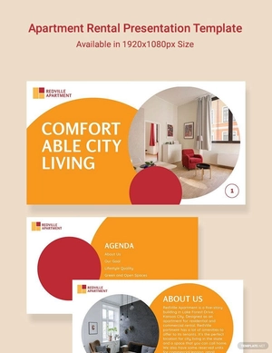 Apartment Rental Presentation Template