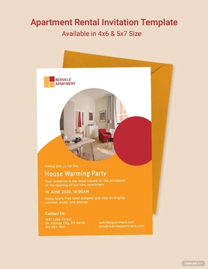 Apartment Rental Invitation Template Apartment Rental Invitation Template