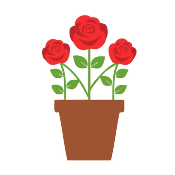Free Rose Flower Plant Clipart to Edit Online