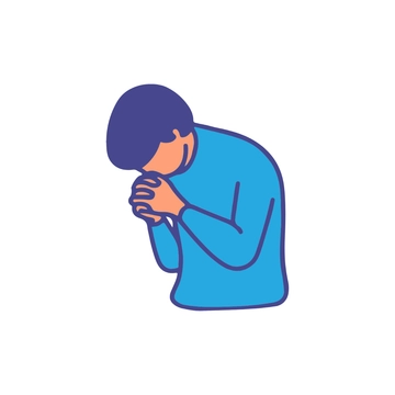 Free Christian Praying Clipart to Edit Online