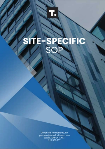 Free Site-specific SOP Format Template to Edit Online
