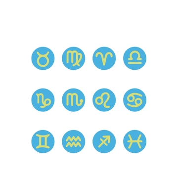 Free Colorful Zodiac Clipart to Edit Online