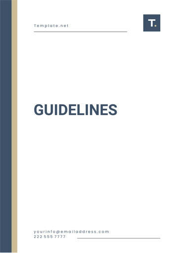 Free Guidelines Outline Template to Edit Online