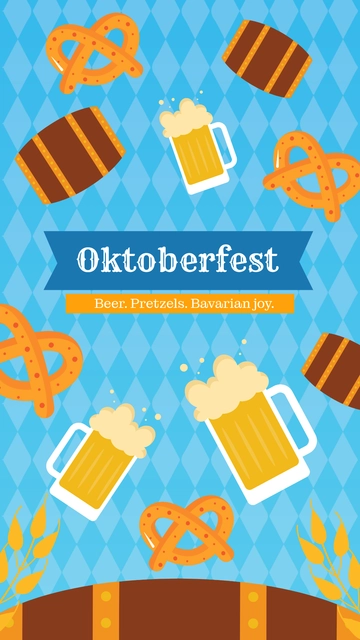 Free Oktoberfest Wallpaper Template to Edit Online