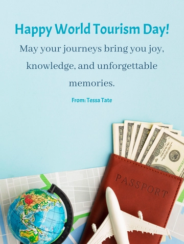 Free World Tourism Day Template to Edit Online Free World Tourism Day Template to Edit Online