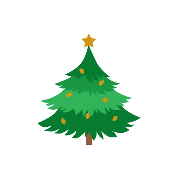 Free Christmas Tree Clipart to Edit Online